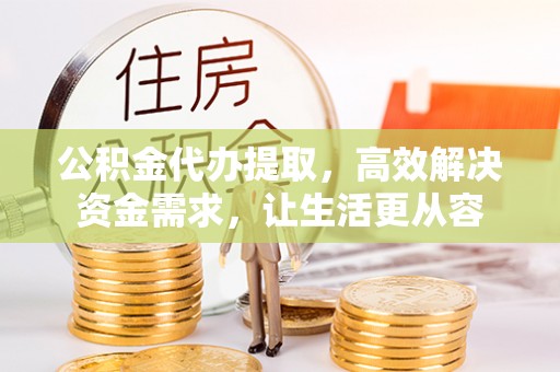 华龙公积金代办提取，高效解决资金需求，让生活更从容