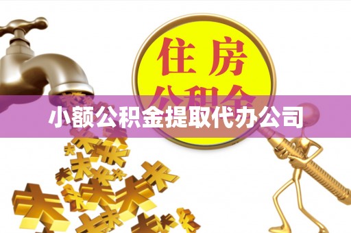 华龙小额公积金提取代办公司