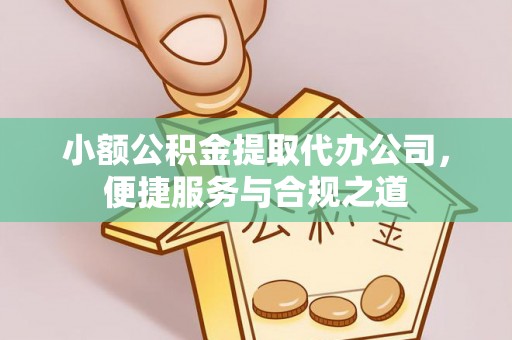 华龙小额公积金提取代办公司，便捷服务与合规之道