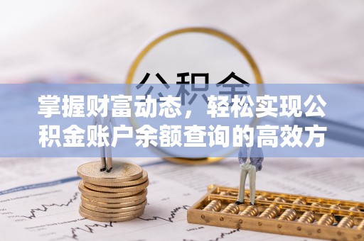 华龙掌握财富动态，轻松实现公积金账户余额查询的高效方法