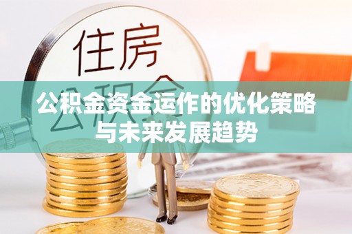 华龙公积金资金运作的优化策略与未来发展趋势