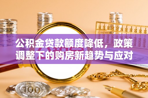 华龙公积金贷款额度降低，政策调整下的购房新趋势与应对策略