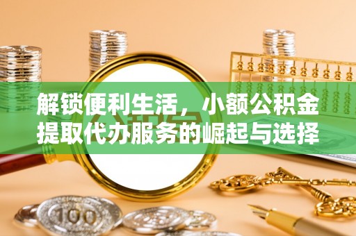 华龙解锁便利生活，小额公积金提取代办服务的崛起与选择