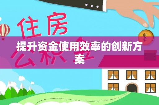 华龙提升资金使用效率的创新方案