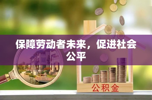 华龙保障劳动者未来，促进社会公平