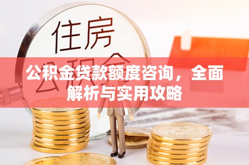 华龙公积金贷款额度咨询，全面解析与实用攻略