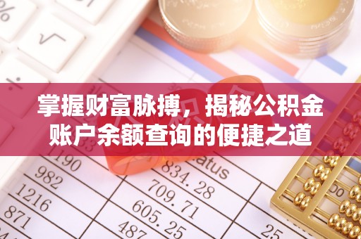 华龙掌握财富脉搏，揭秘公积金账户余额查询的便捷之道