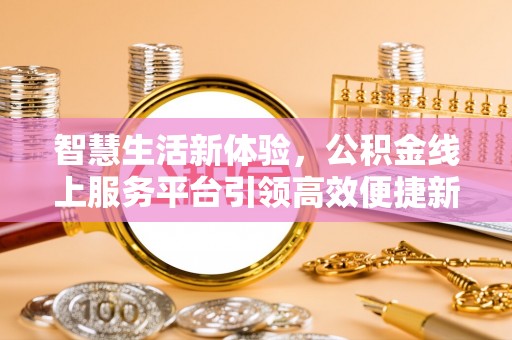 华龙智慧生活新体验，公积金线上服务平台引领高效便捷新时代