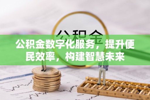 华龙公积金数字化服务，提升便民效率，构建智慧未来