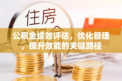 华龙公积金绩效评估，优化管理，提升效能的关键路径