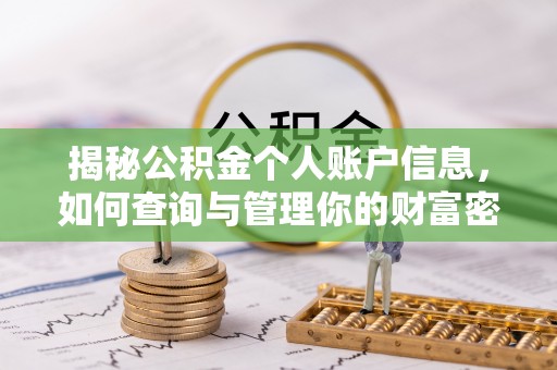华龙揭秘公积金个人账户信息，如何查询与管理你的财富密码