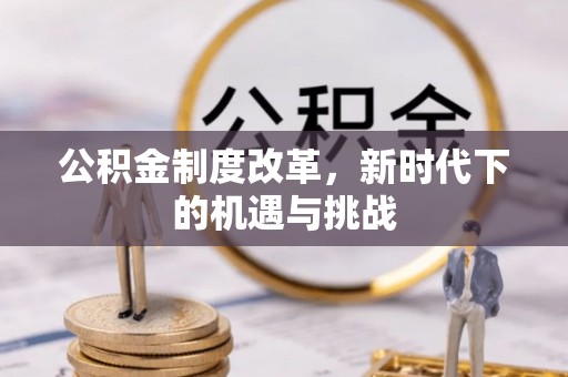 华龙公积金制度改革，新时代下的机遇与挑战