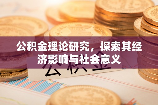 华龙公积金理论研究，探索其经济影响与社会意义