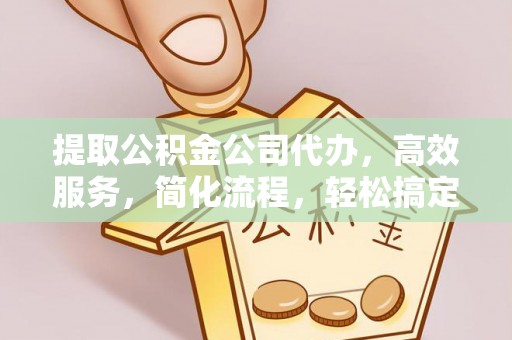 华龙提取公积金公司代办，高效服务，简化流程，轻松搞定资金难题
