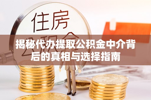 华龙揭秘代办提取公积金中介背后的真相与选择指南