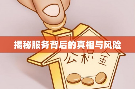 华龙揭秘服务背后的真相与风险