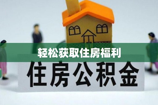 华龙轻松获取住房福利